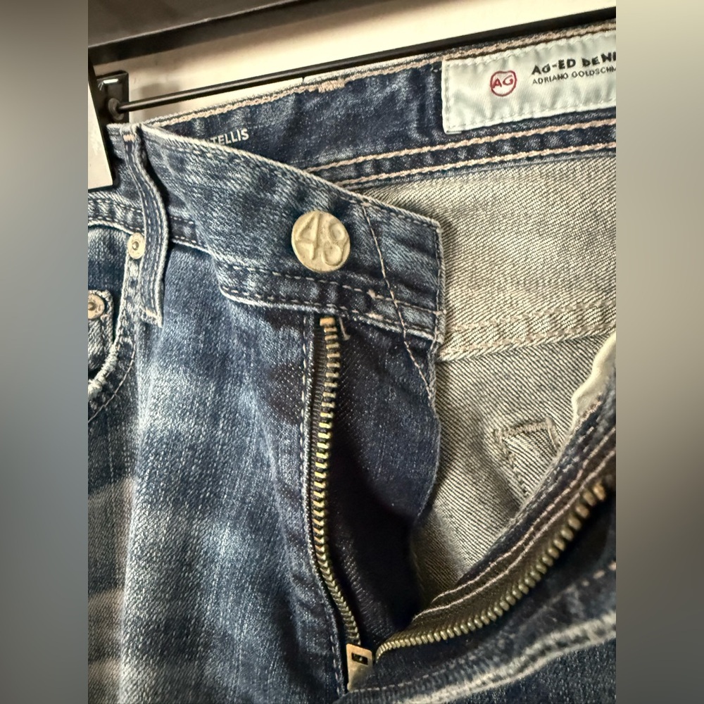 NWT Ag Adriano Goldschmied Tellis AG-ed Men’s Jeans Size 34 Regular - Picture 6 of 16